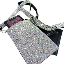 Load image into Gallery viewer, Bling Cell Phone Crossbody Holder by Jacqueline Kent