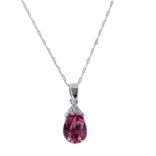 Load image into Gallery viewer, Pink Promise Swarovski Crystal Necklace