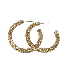 Load image into Gallery viewer, Dancing Queen Hoop Earrings