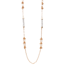 Load image into Gallery viewer, Knotting Crystal Link Necklace