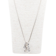 Load image into Gallery viewer, A Perfect Mess Knot Long Necklace