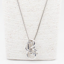 Load image into Gallery viewer, A Perfect Mess Knot Long Necklace