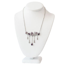 Load image into Gallery viewer, Scripted Symphony Swarovski Crystal Necklace