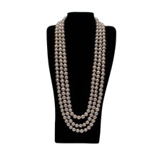 Load image into Gallery viewer, Triple Strand Freshwater Pearl Necklace