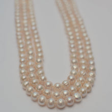 Load image into Gallery viewer, Triple Strand Freshwater Pearl Necklace