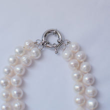 Load image into Gallery viewer, Double Strand Freshwater Pearl Necklace