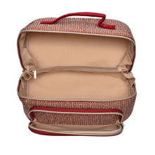 Load image into Gallery viewer, Wide Open Train Case Cosmetic Bag