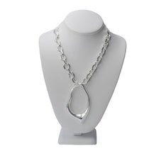 Load image into Gallery viewer, The Hollow Drop Long Adjustable Necklace