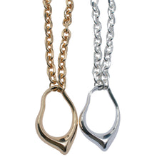 Load image into Gallery viewer, The Hollow Drop Long Adjustable Necklace