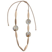 Load image into Gallery viewer, Monochrome Motion Adjustable Necklace