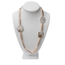 Load image into Gallery viewer, Monochrome Motion Adjustable Necklace