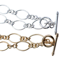 Load image into Gallery viewer, The Oval Flow Long Necklace