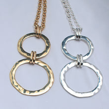 Load image into Gallery viewer, Stacked Circles Necklace