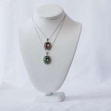 Load image into Gallery viewer, The Duchess Swarovski Crystal Sterling Silver Necklace