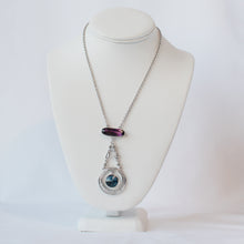 Load image into Gallery viewer, Mystic Circle Swarovski Crystal Necklace