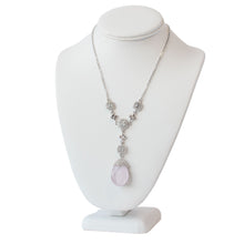 Load image into Gallery viewer, Glimmer Drop Swarovski Crystal Necklace