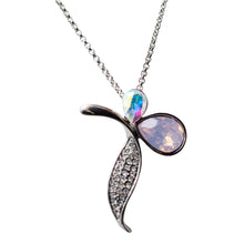 Load image into Gallery viewer, Dewdrops in the Garden Swarovski Crystal Necklace
