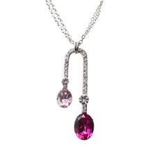 Load image into Gallery viewer, Imperfect Balance Swarovski Crystal Necklace