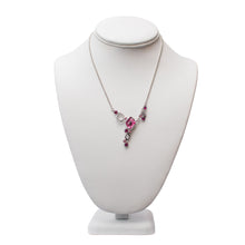 Load image into Gallery viewer, Scattered Pink Dreams Swarovski Crystal Necklace