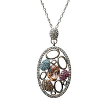 Load image into Gallery viewer, Spring Mosaic Swarovski Crystal Necklace