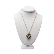 Load image into Gallery viewer, Royal Prismatic Heart Swarovski Crystal Necklace