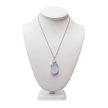 Load image into Gallery viewer, Octo-Embrace Blue Water Swarovski Crystal Necklace