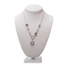 Load image into Gallery viewer, Dreamy Rosé Swarovski Crystal Necklace