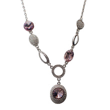 Load image into Gallery viewer, Dreamy Rosé Swarovski Crystal Necklace