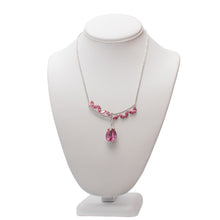 Load image into Gallery viewer, Whimsical Twist Swarovski Crystal Necklace