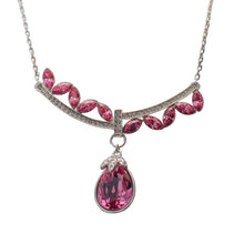 Load image into Gallery viewer, Whimsical Twist Swarovski Crystal Necklace