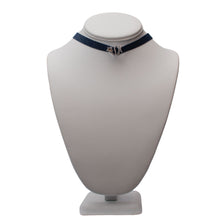 Load image into Gallery viewer, Falling Star Swarovski Crystal Denim Choker