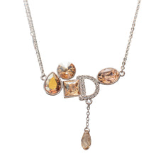 Load image into Gallery viewer, Dazzling "D" Swarovski Crystal Necklace