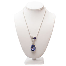 Load image into Gallery viewer, Violet Oasis Swarovski Crystal Necklace