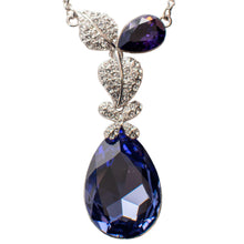 Load image into Gallery viewer, Violet Oasis Swarovski Crystal Necklace