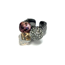 Load image into Gallery viewer, Swarovski Disco Fever Adjustable Rings