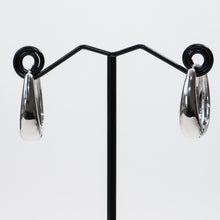 Load image into Gallery viewer, Sleek Elegance Oval Drop Hinge Earrings