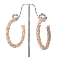 Load image into Gallery viewer, Dancing Queen Hoop Earrings