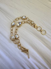 Load image into Gallery viewer, Opalite Double Layer Bracelet - Crystal