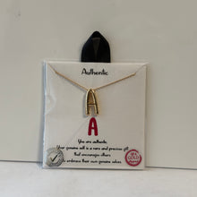 Load image into Gallery viewer, Balloon Letter Initial Personalized Charm Necklace