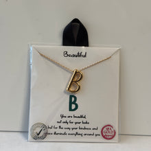 Load image into Gallery viewer, Balloon Letter Initial Personalized Charm Necklace