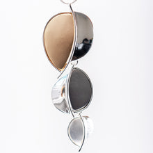 Load image into Gallery viewer, Falling Leaves Matte & Polished Long Necklace