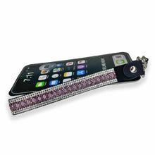 Load image into Gallery viewer, Crystal Phone Wrist Lanyard by Jacqueline Kent