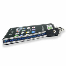 Load image into Gallery viewer, Crystal Phone Wrist Lanyard by Jacqueline Kent