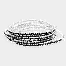 Load image into Gallery viewer, A Perfect 10 Stacking Crystal Stretch Bracelets