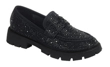 Load image into Gallery viewer, Fancy Bejeweled Loafers