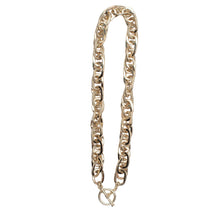 Load image into Gallery viewer, Sensational Multi Twisted Link Necklace with Toggle - 18"