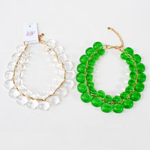 Load image into Gallery viewer, I Can See Clearly Lucite Necklace