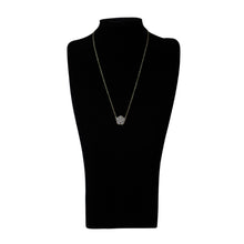 Load image into Gallery viewer, Floral Crystal Love Necklace