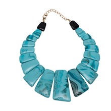 Load image into Gallery viewer, Ocean Stepping Stones Necklace