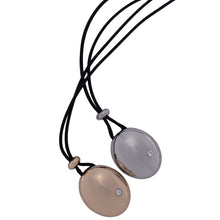 Load image into Gallery viewer, Oval Glow Long Necklace